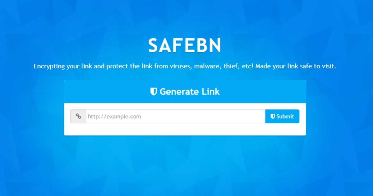 New Safelink Blogger Template